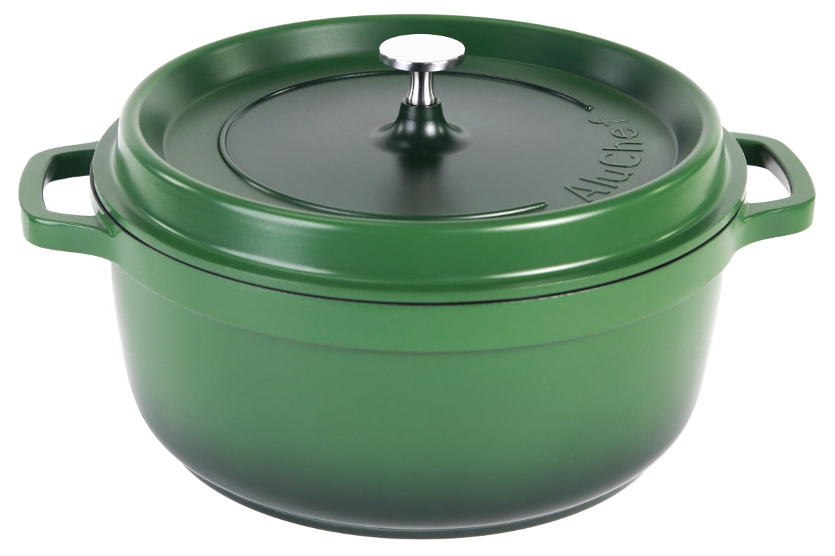 AluChef® Cocotte, rund, Aluminiumguss, Größe wählbar