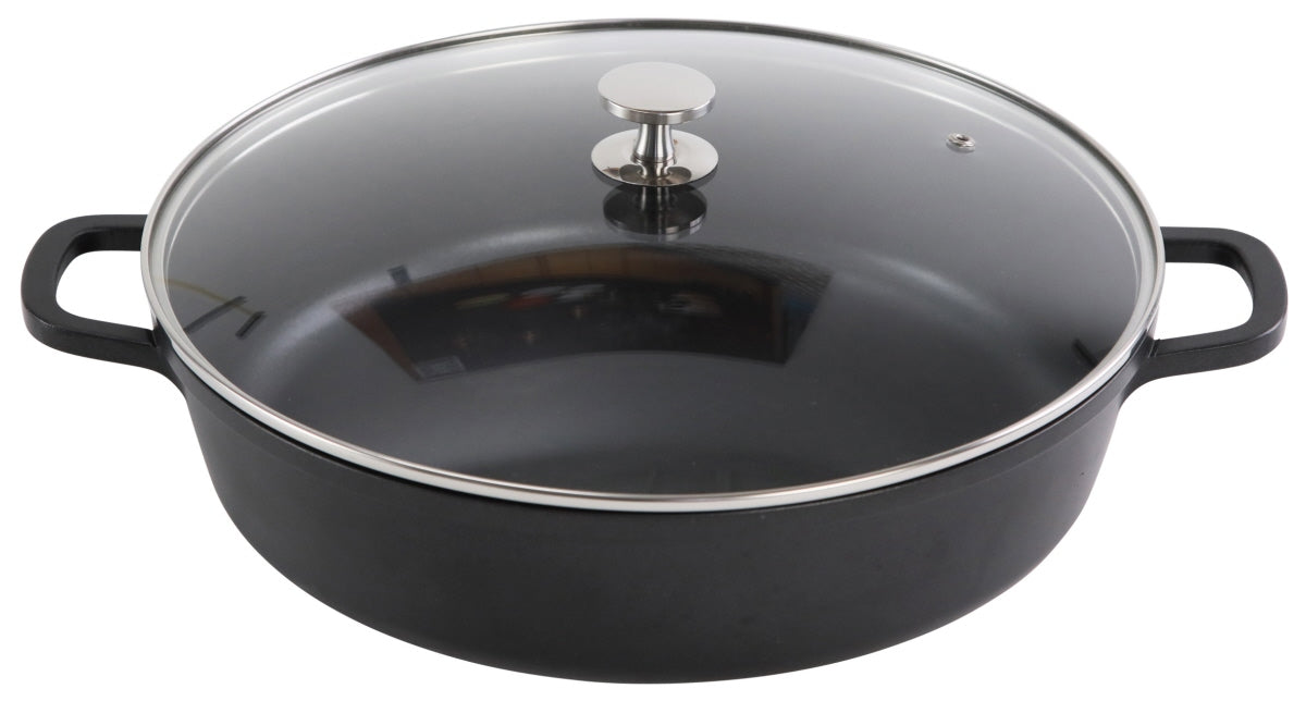 AluChef® Bräter, rund, Aluminiumguss, Größe wählbar