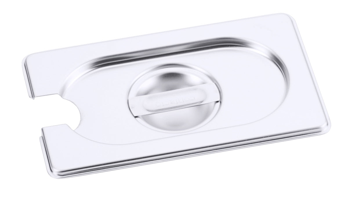 GN-Deckel mit Ausschnitt für Löffel 1/9