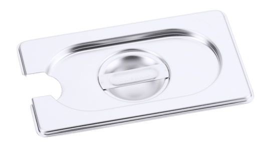 GN-Deckel mit Ausschnitt für Löffel 1/9