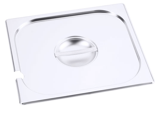 GN-Deckel mit Ausschnitt für Löffel 2/3