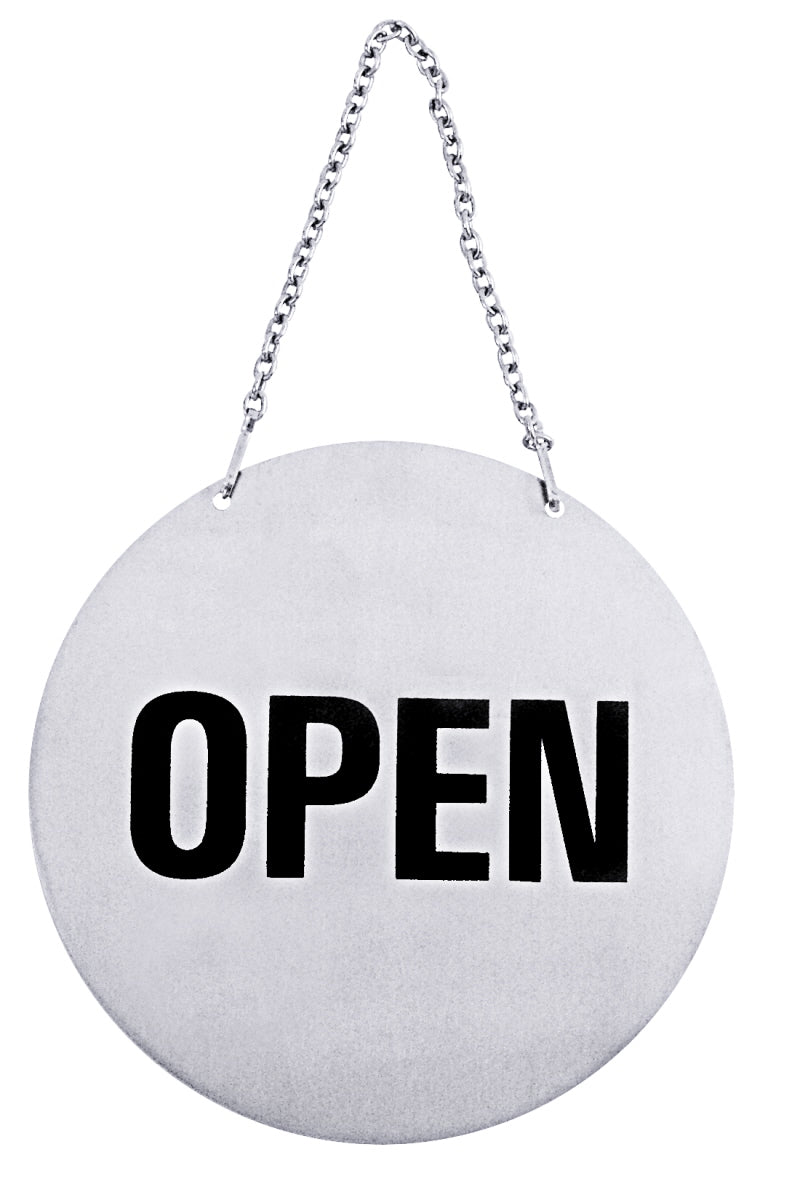 Türschild OPEN/CLOSED 13 cm