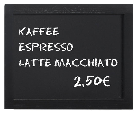 Wandkreidetafel, schwarz 40 cm