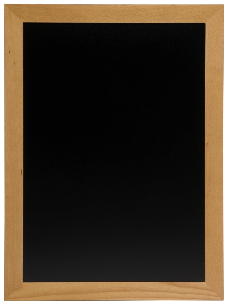 Wandkreidetafel, teakfarben 76,5 cm