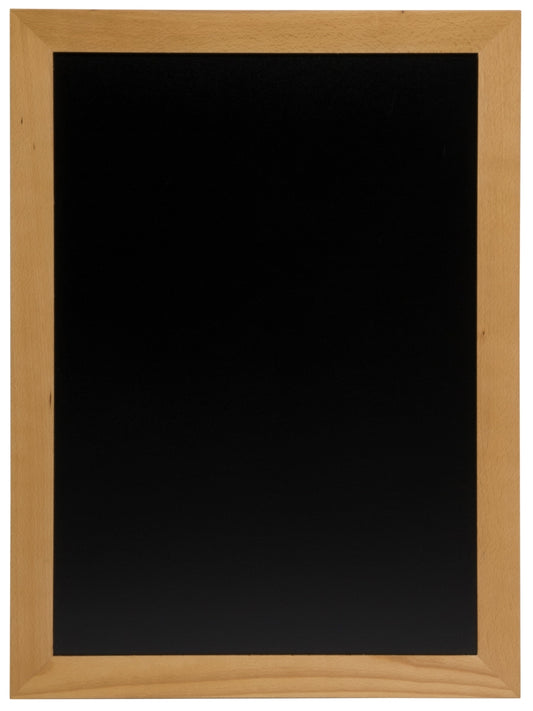 Wandkreidetafel, teakfarben 76,5 cm