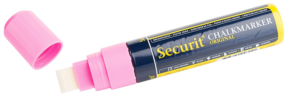 Kreidemarker, breit pink