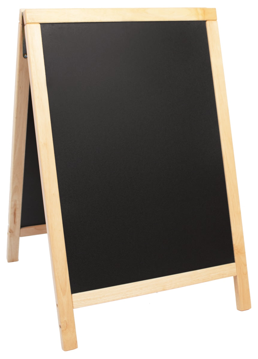 Kundenstopper mit Kreidetafel 47,5 cm x 67 cm