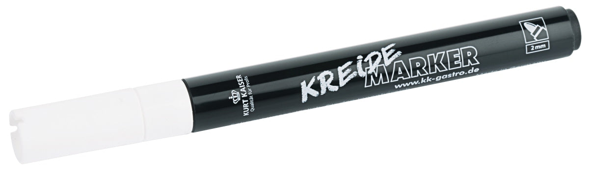 Kreidemarker, fein rund weiß