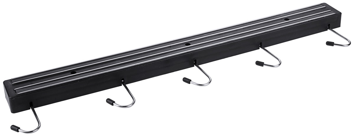 Magnet-Messerhalter, massivem schwarzen ABS-Kunststoff, Größe wählbar