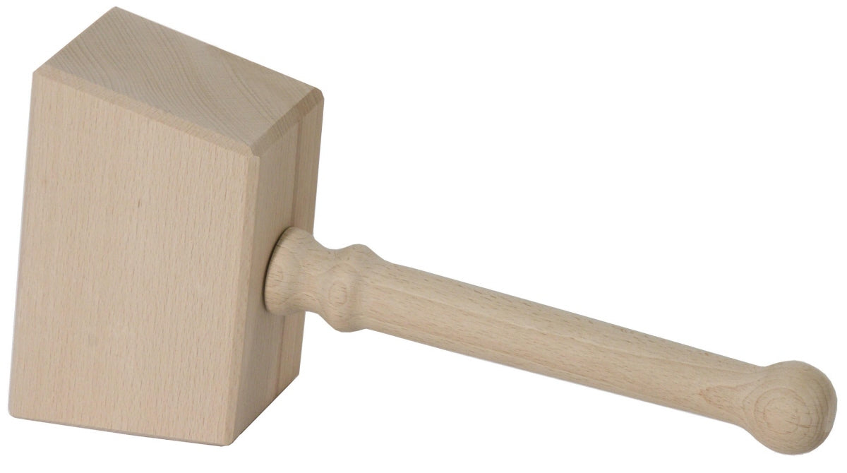Holzhammer 16 cm x 7,5 cm x 10 cm
