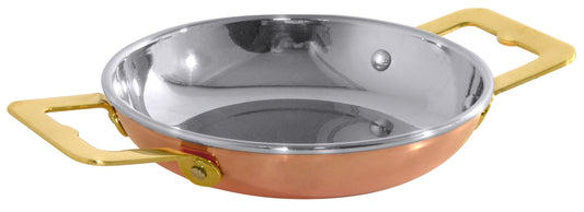 Paellapfanne aus Kupfer 12 cm