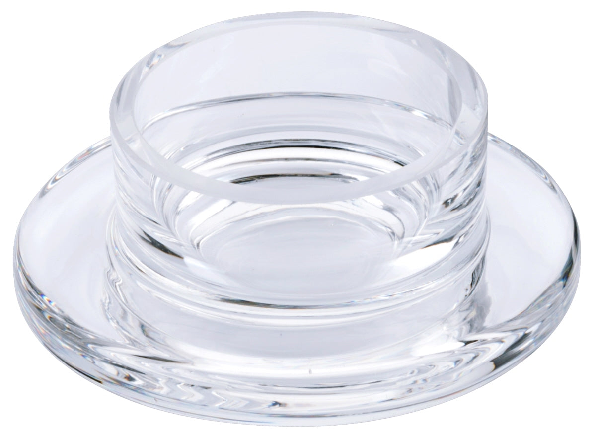 Butterschale mit Cloche, schwerem Glas, Größe wählbar