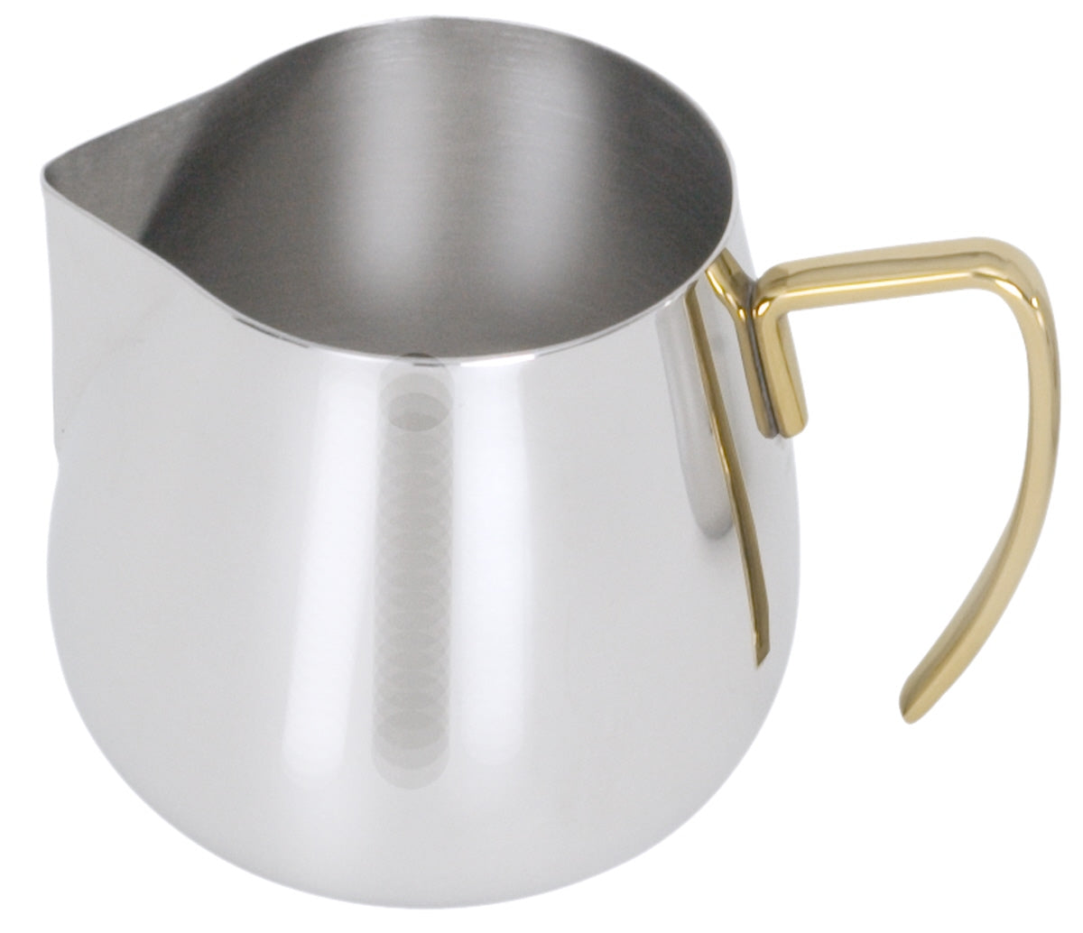 Sahnegießer/ Milchkännchen ohne Griff 15 cl, Edelstahl 18/10, Griff wählbar